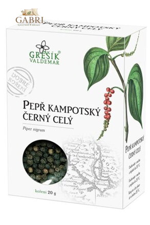 Pepř kampotský černý celý