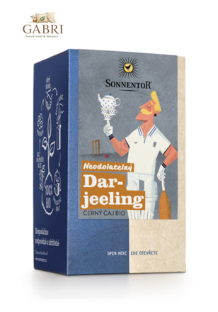 Neodolatelný Darjeeling BIO 18 n.s. přebal Sonnentor