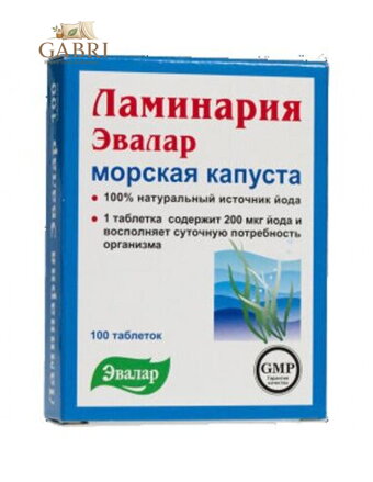 Laminárie - mořská řasa