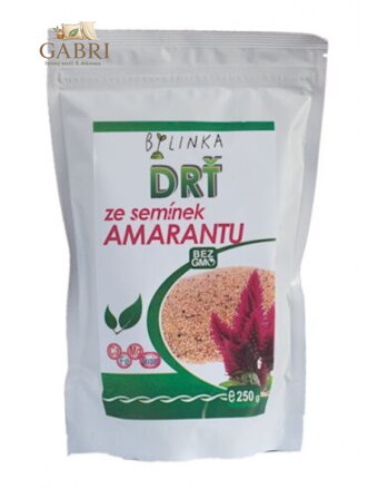 Drť ze semínek amarantu