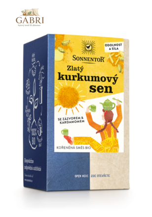 Zlatý kurkumový sen BIO