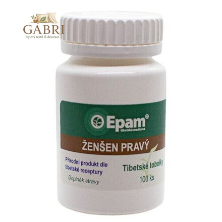Ženšen pravý 100 tob. EPAM