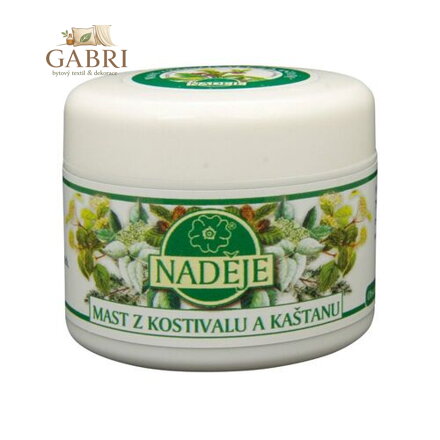 Mast z kostivalu a kaštanu 50 ml NADĚJE