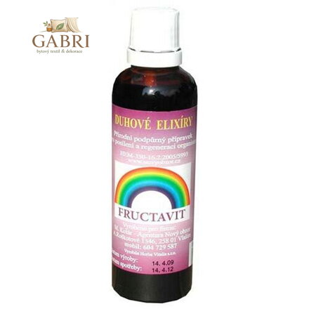 Fructavit 50 ml Duhové elixíry - Z