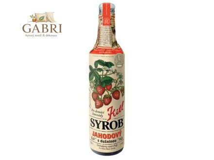 Kitl Syrob Jahodový 0,5 l (6ks/kart)