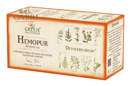 Hemopur 30 n.s. GREŠÍK Devatero bylin