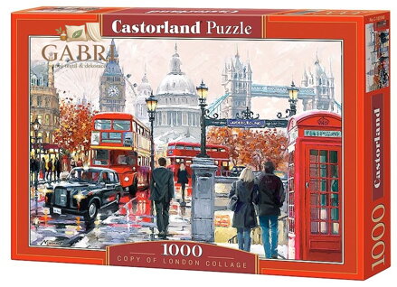 CASTORLAND Puzzle Londýn (koláž) 1000 dílků