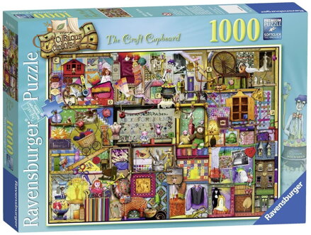 RAVENSBURGER Puzzle Komora plná řemesel 1000 dílků