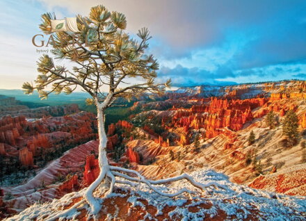 EUROGRAPHICS Puzzle Zimní svítání, Bryce Canyon (HDR) 1000 dílků