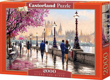 CASTORLAND Puzzle Podél řeky 2000 dílků