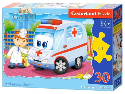 CASTORLAND Puzzle Sanitka 30 dílků