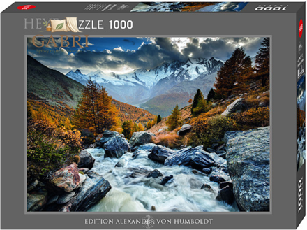 HEYE Puzzle Horský potok, Švýcarsko 1000 dílků