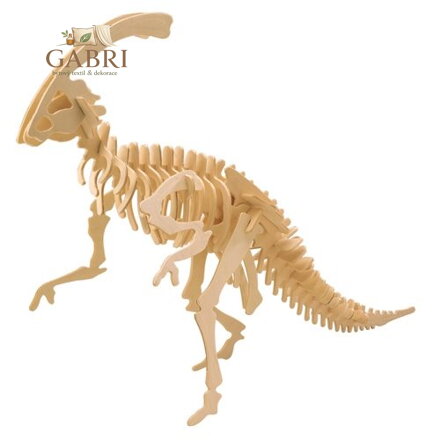 WOODEN TOY , WCK 3D puzzle Parasaurolophus