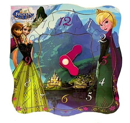 TOP BRIGHT Hodiny - puzzle Ledové království