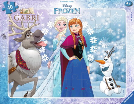 RAVENSBURGER Puzzle Ledové království: Anna a Elsa 40 dílků