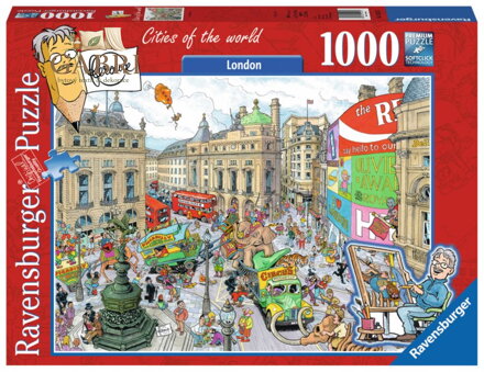 RAVENSBURGER Puzzle Města světa: Londýn 1000 dílků