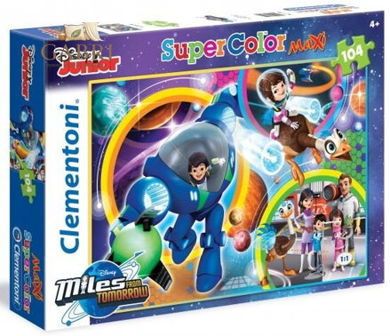 CLEMENTONI Puzzle Miles z budoucnosti: Rodina MAXI 104 dílků