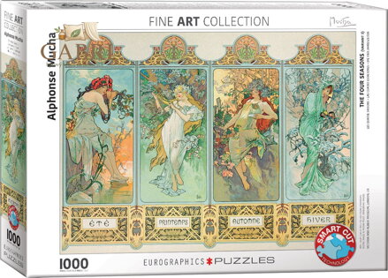 EUROGRAPHICS Puzzle Čtyři roční období 1000 dílků