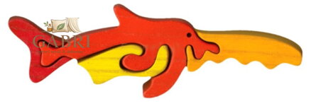 FAUNA Dřevěné puzzle Mečoun malý