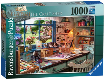 RAVENSBURGER Puzzle My Haven č.1: Řemeslná dílna 1000 dílků