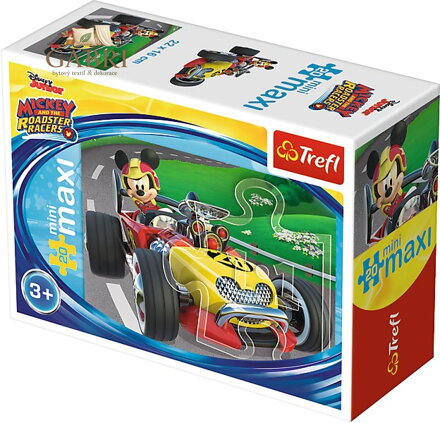 TREFL Puzzle Mickey Mouse: Závodník 20 dílků