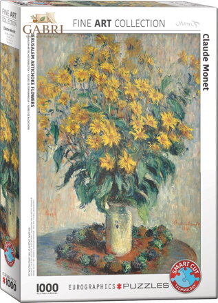 EUROGRAPHICS Puzzle Jerusalem Artichoke Flowers 1000 dílků