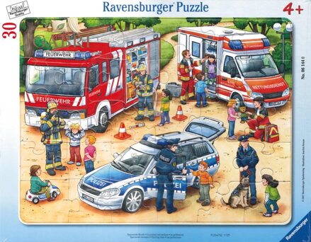 RAVENSBURGER Puzzle Zajímavá zaměstnání 30 dílků