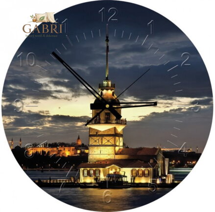 ART PUZZLE Puzzle hodiny Maiden's Tower, Turecko 570 dílků