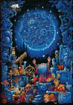 ART PUZZLE Svítící puzzle Astrologie 1000 dílků