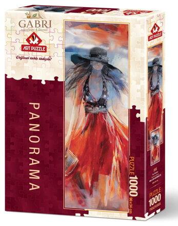 ART PUZZLE Vertikální puzzle Letní šaty 1000 dílků