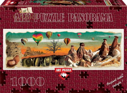 ART PUZZLE Panoramatické puzzle Nevşehir - koláž 1000 dílků