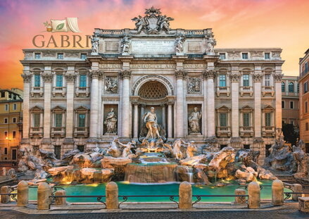 TREFL Puzzle Fontána di Trevi, Itálie 500 dílků