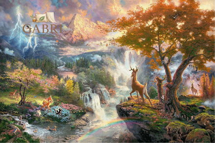 SCHMIDT Puzzle Bambi: První rok 1000 dílků