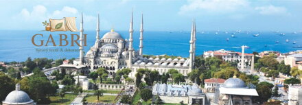 ANATOLIAN Panoramatické puzzle Mešita sultána Ahmeda, Istanbul 1000 dílků