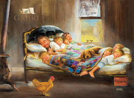 ANATOLIAN Puzzle Domov, sladký domov 1000 dílků