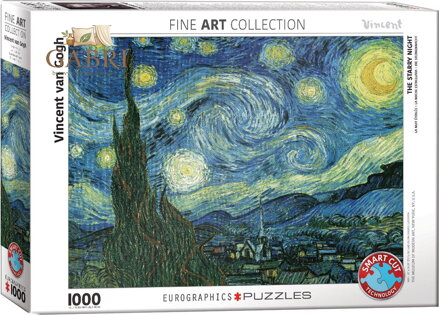 EUROGRAPHICS Puzzle Hvězdná noc 1000 dílků