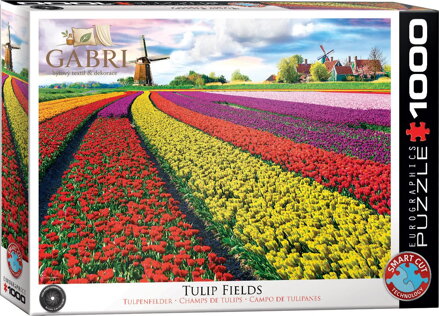 EUROGRAPHICS Puzzle Pole tulipánů 1000 dílků