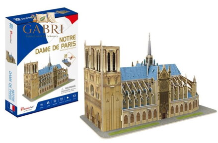 CUBICFUN 3D puzzle Katedrála Notre-Dame 53 dílků