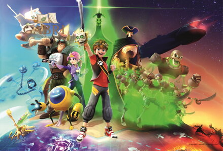 TREFL Puzzle Zak Storm: Dobytí moří 100 dílků