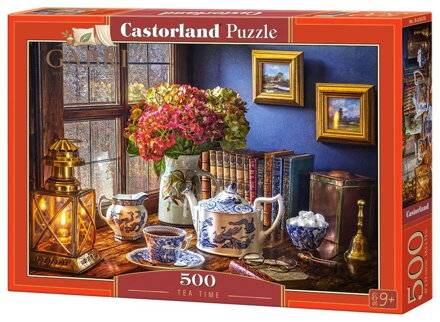 CASTORLAND Puzzle Zátiší s čajovou konvicí 500 dílků