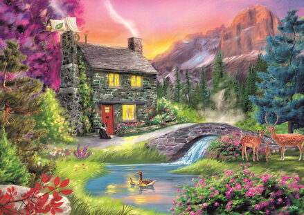 TREFL Puzzle Horská idylka 500 dílků