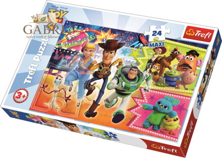 TREFL Puzzle Toy Story 4: Příběh hraček MAXI 24 dílků