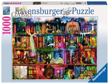 RAVENSBURGER Puzzle Pohádková knihovna 1000 dílků