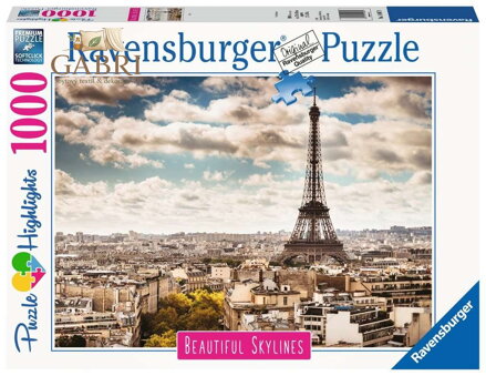 RAVENSBURGER Puzzle Paříž, Francie 1000 dílků