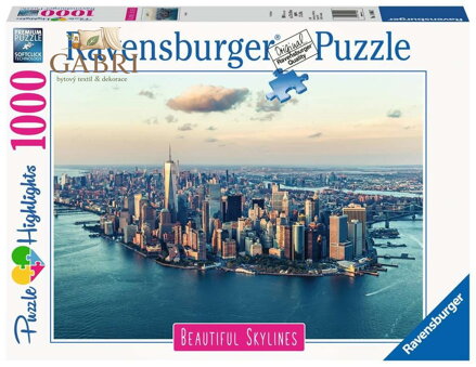 RAVENSBURGER Puzzle New York, USA 1000 dílků
