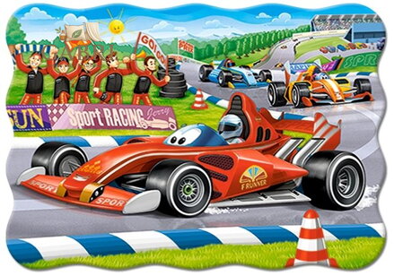 CASTORLAND Puzzle Závodní formule 30 dílků