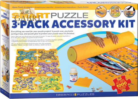 EUROGRAPHICS Sada příslušenství pro skládání puzzle 3v1