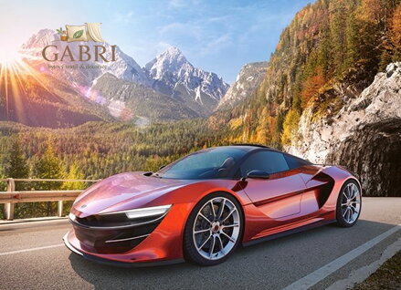 CASTORLAND Puzzle Sportovní auto 100 dílků