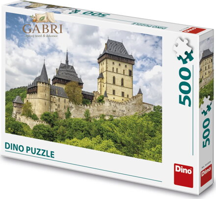 DINO Puzzle Hrad Karlštejn, Česká republika 500 dílků