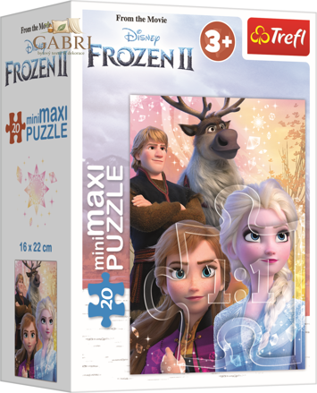 TREFL Puzzle Ledové království 2: Přátelství 20 dílků